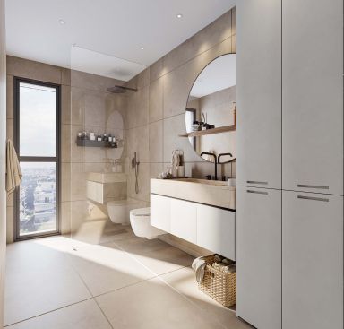 Ore - Bathroom - City View
